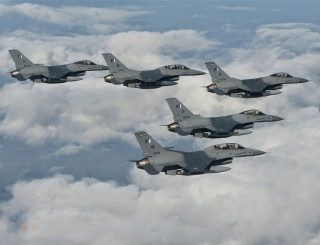 Fighter jets formation clouds blue - charles fremont conner free wallpaper for desktop