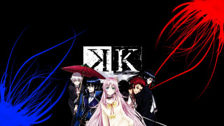 Anime umbrella feathers black background - design free wallpaper for desktop