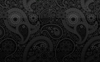 Black white paisley pattern intricate - paisley pattern free wallpaper