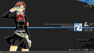 Anime character blackbackground redwhite shirt - rtx free wallpaper