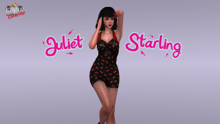 Woman black dress standing sign - aaa game free wallpaper