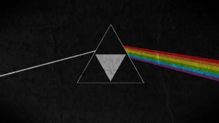 Dark side moon rainbow triangle 12 - a dark side of the moon free wallpaper