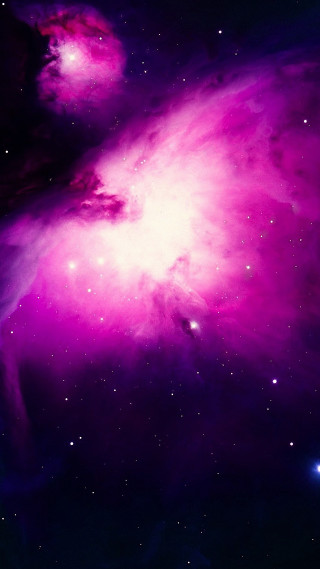 Purple blue space stars bright 3 - a bright star free wallpaper