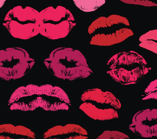Lipstick colorful black background pink - different color free wallpaper for tablet