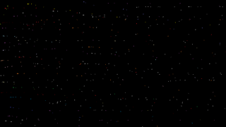 Black background stars plane sky - kinetic pointillism free wallpaper
