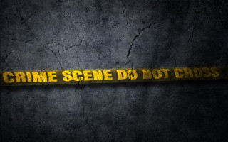 Crime scene astronaut aurora city - sign free wallpaper