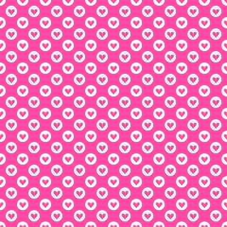 Pink background hearts white dot - a white dot free wallpaper for tablet