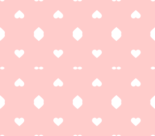 Pink white wallpaper hearts background - plain background free wallpaper for tablet