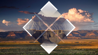 Mountain range reflection sky clouds 2 - liam brazier free wallpaper