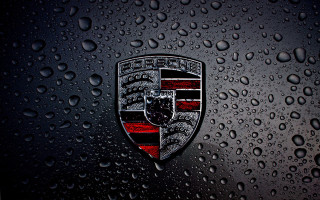 Car emblem wet surface water - a wet surface free wallpaper for desktop