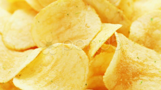 Pile potato chips green sprinkle - top of its free wallpaper for desktop
