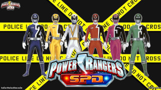 Costumed people police line yellow - costume free wallpaper for desktop