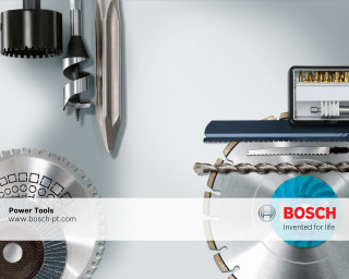 Clock tools bosch logo wall - doug ohlson free wallpaper