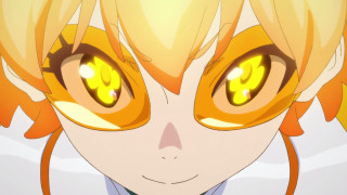 Yellow eyes blonde hair orpheism - yellow hair free wallpaper