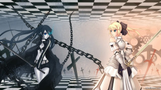 Anime characters white dresses black - white dress free wallpaper