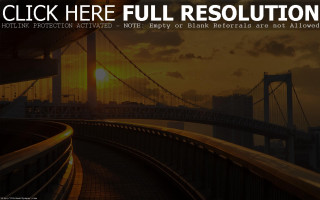 Bridge sunset click here full - available free wallpaper