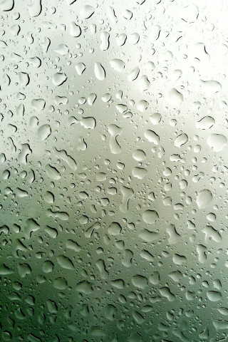Window rain drops green background - free rain wallpaper