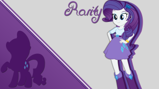 Purple ghost silhouette pony flowers - a name free wallpaper for desktop