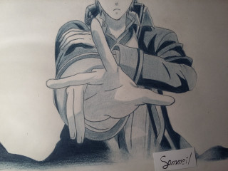 Man peace sign drawing someone - a peace free wallpaper