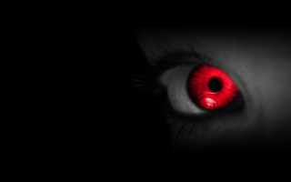 Red eye center dark gothic - a red eye free wallpaper