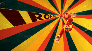 Iron man red suit umbrella - marvel comic free wallpaper