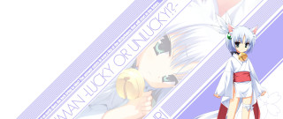 White hair anime cat kimono - a white hair free wallpaper