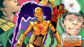 Robot comic page background characters - a comic book page free wallpaper