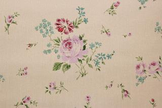 Floral pink blue green cream - fine foliage lace free wallpaper for desktop