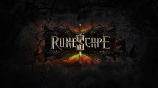 Dark background runt escape logo - a logo free wallpaper