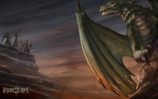 Dragon ship sky clouds foreground - a dragon free wallpaper for desktop