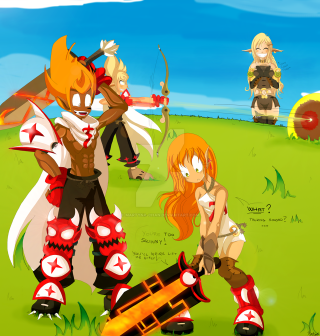 Cartoon characters field sword mushroom - cedric seaut keos masons free wallpaper for tablet