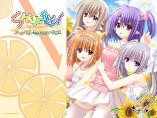 Girls lemon slice sunflower group - a sunflower free wallpaper