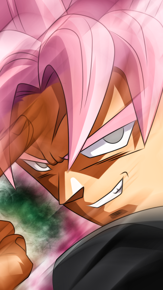 Cartoon character pink hair black - a pink hair free wallpaper for mobile