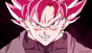 Pink hair evil grin akira - akira toriyama free wallpaper