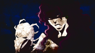 Man long hair black shirt - his mouth and a cigarette free wallpaper