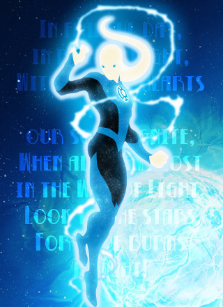 Woman blue black dance lightning - nebula free wallpaper