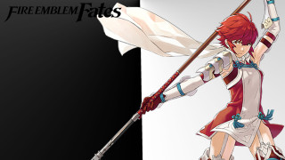 Woman holding white flag stick - ufotable free wallpaper