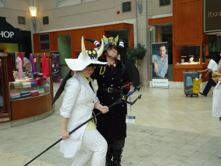 Man woman costumes swords mall - brian and wendy froud free wallpaper