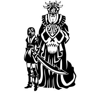 Man sword demon shoulder black - a demon free wallpaper for tablet