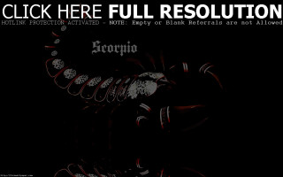 Black background red white text - available free wallpaper