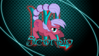 Pink pony purple mane blue - a pink pony free wallpaper