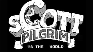 Scott pilgrim black white logo 2 - graphic novel free wallpaper