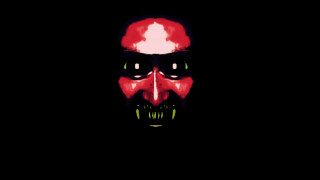 Demonic face red helmet black - sinister free wallpaper