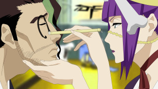 Man woman smoking cigarette cartoon - altoon sultan free wallpaper for desktop