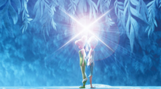 Couple people bright light forest - len free wallpaper