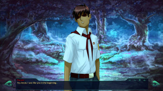 Boy white shirt tie forest - a boy free wallpaper for desktop