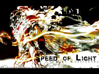 Man fire water speed light - light effect free wallpaper
