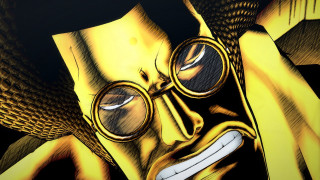Man yellow mask glasses yellow - neogeo free wallpaper for desktop
