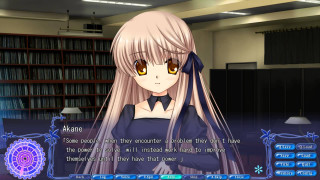 Girl library bookcase video game - screenshot free wallpaper