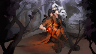 Cedric seaut couple woods sword - the wood together free wallpaper for desktop